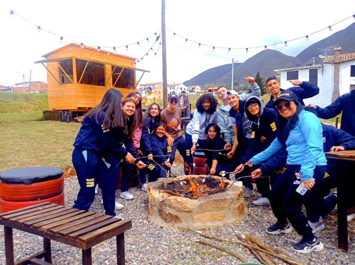 Camping Las Acacias Guatavita Luaran gambar
