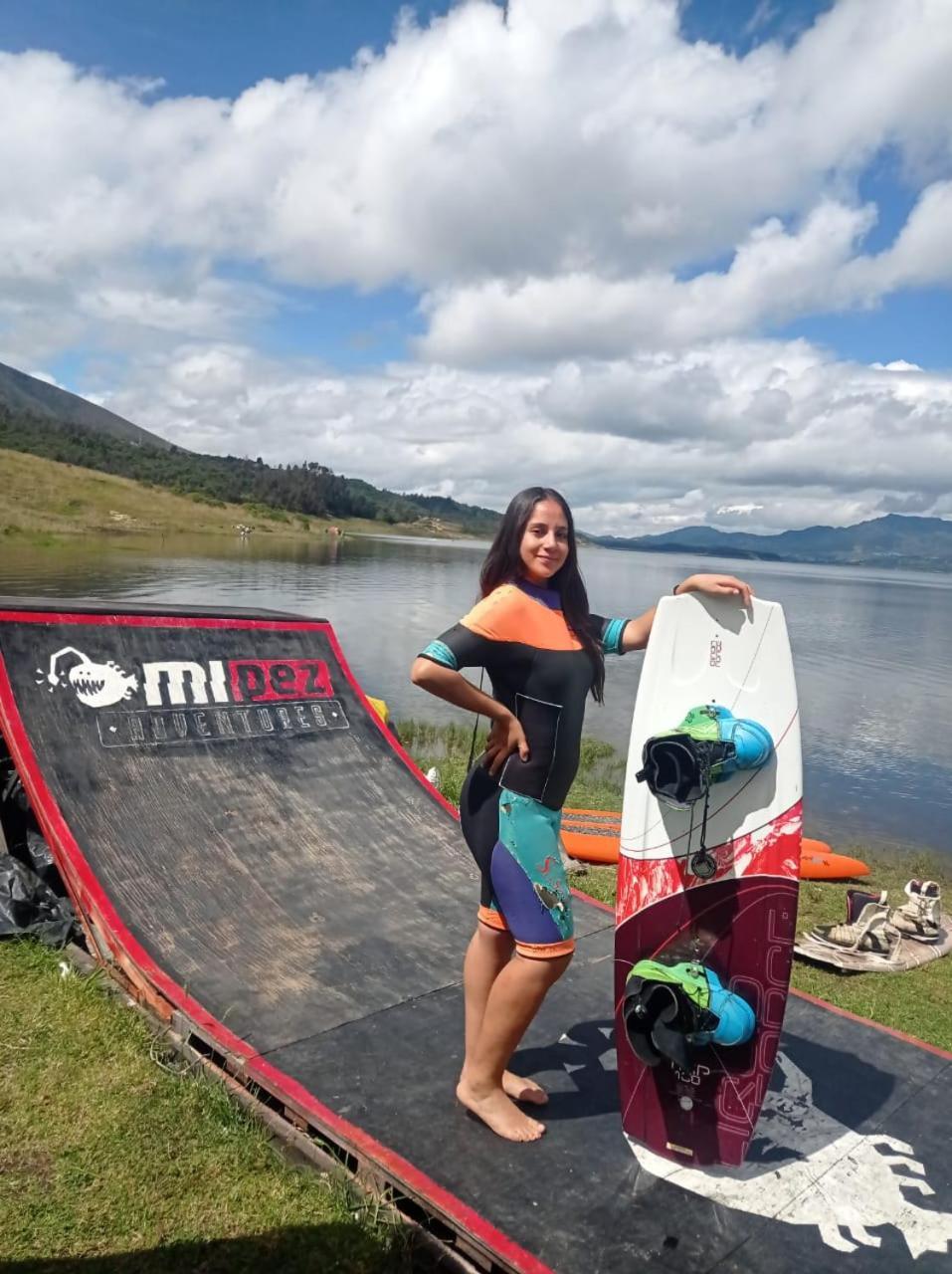 Camping Las Acacias Guatavita Luaran gambar